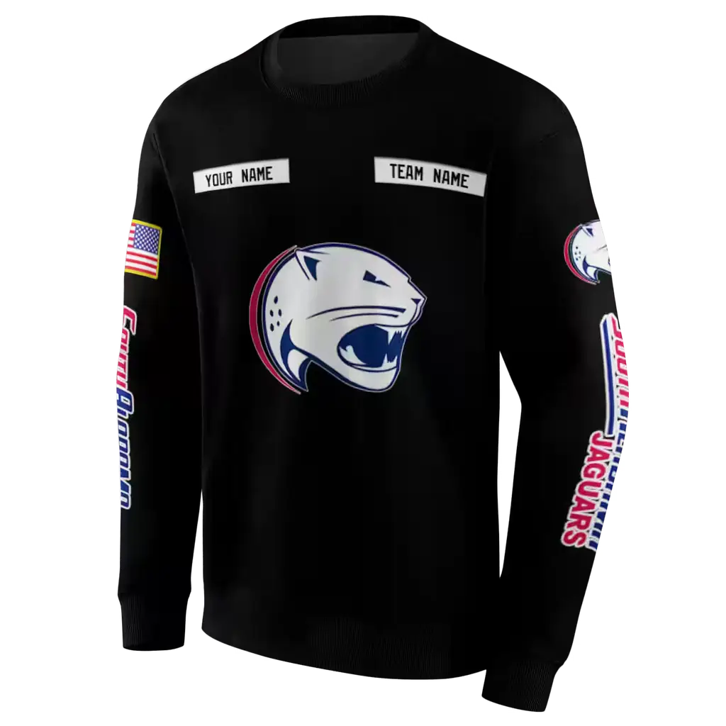 personalized south alabama jaguars punisher skull black hoodie new arrival personalized south alabama jaguars punisher skull black hoodie new arrival