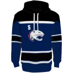 personalized south alabama jaguars striped pattern blue hoodie best selling