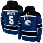 personalized south alabama jaguars striped pattern blue hoodie best selling