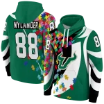 personalized south florida bulls puzzle pieces green hoodie best selling