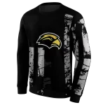 personalized southern miss golden eagles distressed flag black hoodie best selling