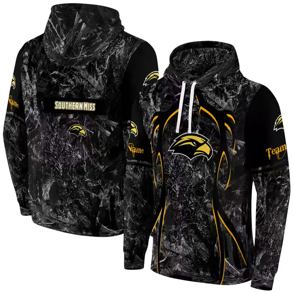 personalized southern miss golden eagles hunting theme black hoodie fashion forward personalized southern miss golden eagles hunting theme black hoodie fashion forward