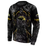 personalized southern miss golden eagles hunting theme black hoodie best selling