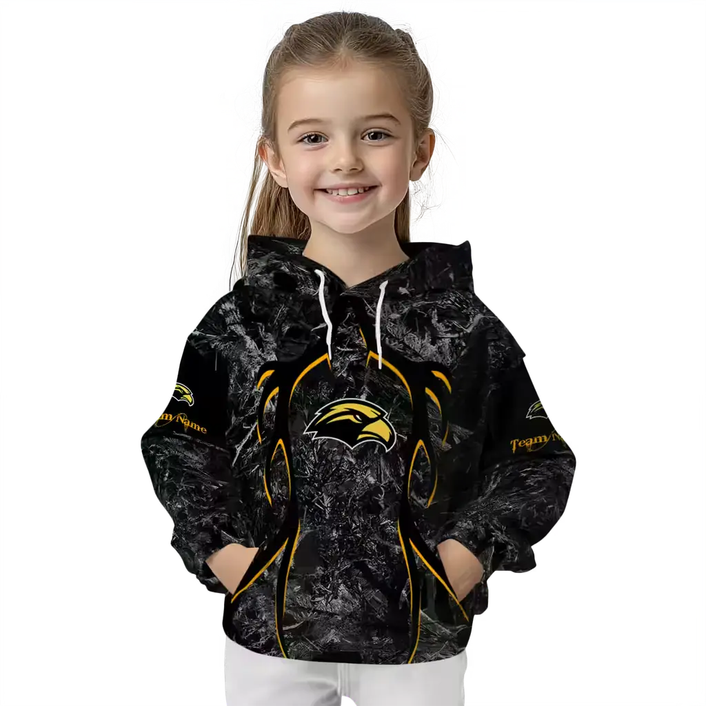 personalized southern miss golden eagles hunting theme black hoodie top rated personalized southern miss golden eagles hunting theme black hoodie top rated
