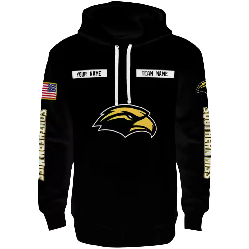 personalized southern miss golden eagles punisher skull black hoodie best selling personalized southern miss golden eagles punisher skull black hoodie best selling