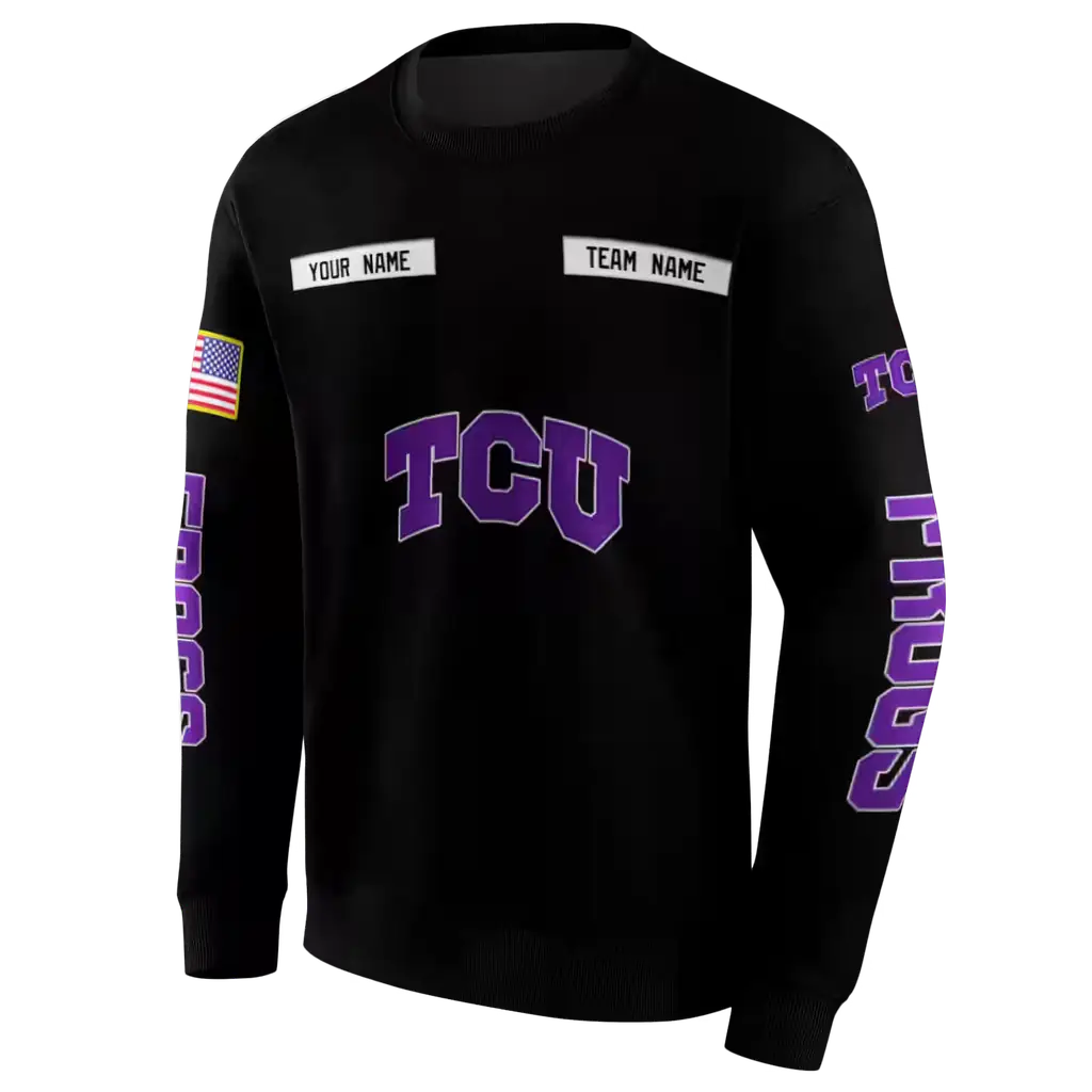 personalized tcu horned frogs punisher skull black hoodie new arrival personalized tcu horned frogs punisher skull black hoodie new arrival