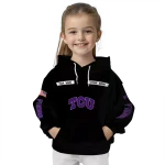personalized tcu horned frogs punisher skull black hoodie best selling