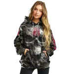 personalized temple owls camo skull hoodie best selling