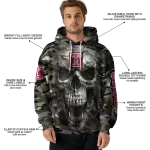 personalized temple owls camo skull hoodie best selling