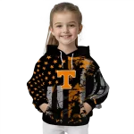 personalized tennessee volunteers distressed flag orange black hoodie best selling