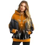 personalized tennessee volunteers flame design orange hoodie best selling
