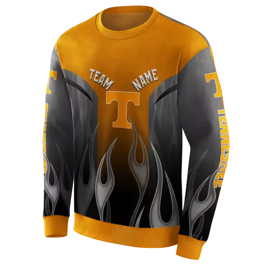 personalized tennessee volunteers flame design orange hoodie new arrival personalized tennessee volunteers flame design orange hoodie new arrival