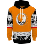 personalized tennessee volunteers grateful vibes orange hoodie best selling
