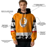 personalized tennessee volunteers grateful vibes orange hoodie best selling