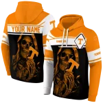 personalized tennessee volunteers grim reaper orange black hoodie best selling