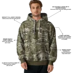 personalized tennessee volunteers military style hoodie best selling