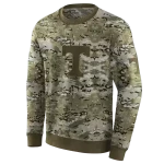 personalized tennessee volunteers military style hoodie best selling