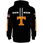 personalized tennessee volunteers punisher skull black hoodie best selling