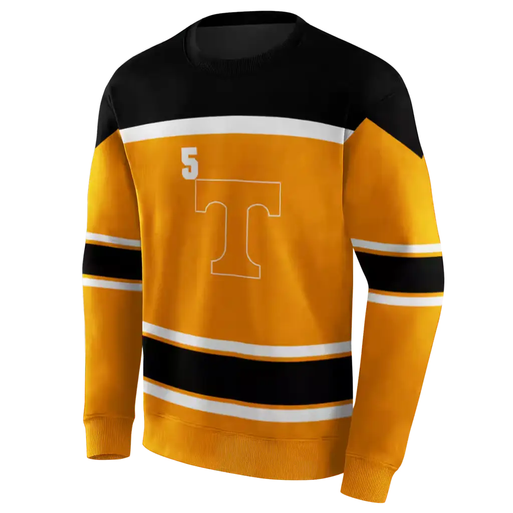 personalized tennessee volunteers striped pattern orange hoodie new arrival personalized tennessee volunteers striped pattern orange hoodie new arrival