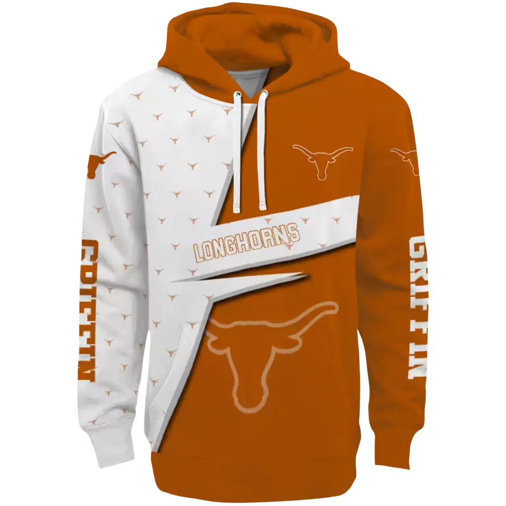 personalized texas longhorns abstract shape orange hoodie best selling personalized texas longhorns abstract shape orange hoodie best selling