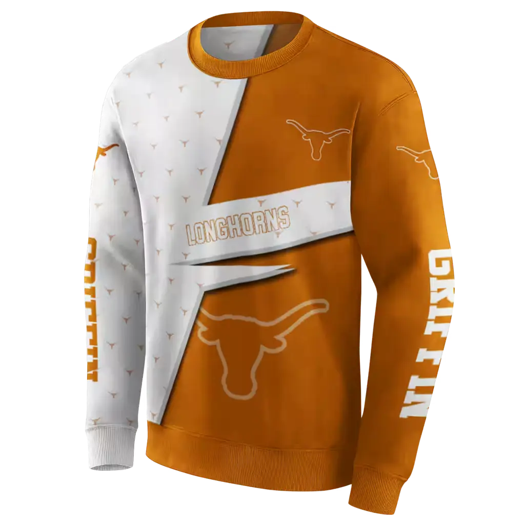personalized texas longhorns abstract shape orange hoodie new arrival personalized texas longhorns abstract shape orange hoodie new arrival