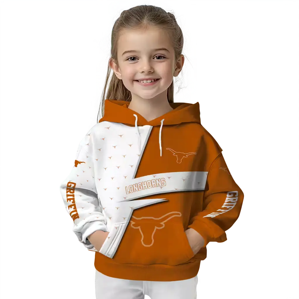 personalized texas longhorns abstract shape orange hoodie top rated personalized texas longhorns abstract shape orange hoodie top rated