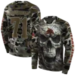 personalized texas state bobcats camo skull hoodie best selling