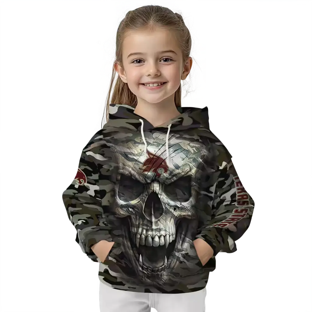 personalized texas state bobcats camo skull hoodie top rated personalized texas state bobcats camo skull hoodie top rated