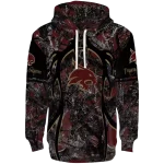 personalized texas state bobcats hunting theme maroon black hoodie best selling