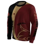 personalized texas state bobcats minimalist design maroon black hoodie best selling