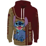 personalized texas state bobcats stitch maroon hoodie best selling