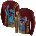 personalized texas state bobcats stitch maroon hoodie best selling