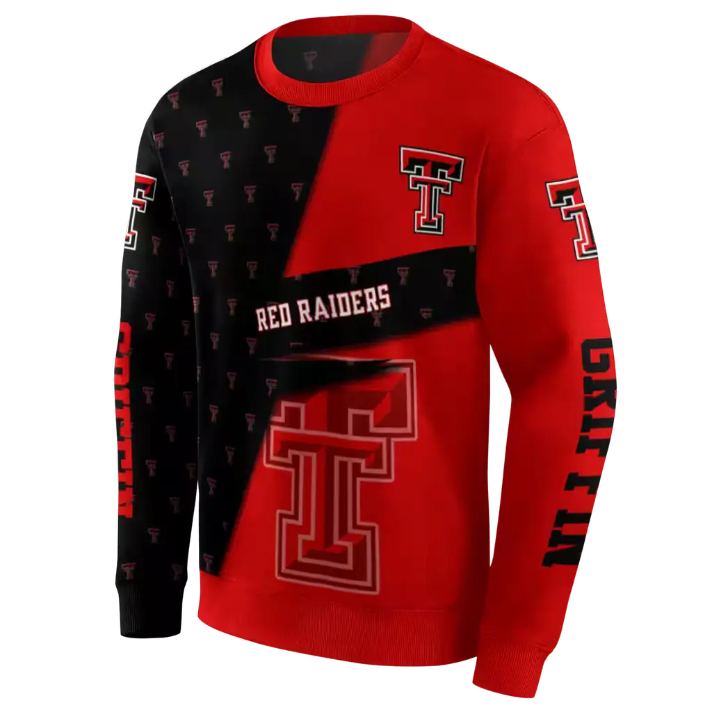 personalized texas tech red raiders abstract shape red hoodie new arrival personalized texas tech red raiders abstract shape red hoodie new arrival