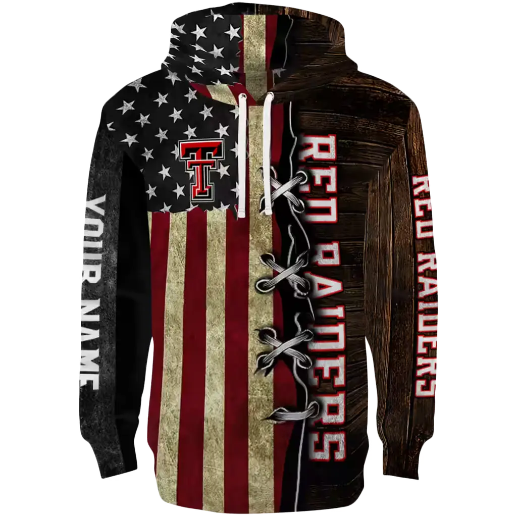personalized texas tech red raiders american pride hoodie best selling personalized texas tech red raiders american pride hoodie best selling