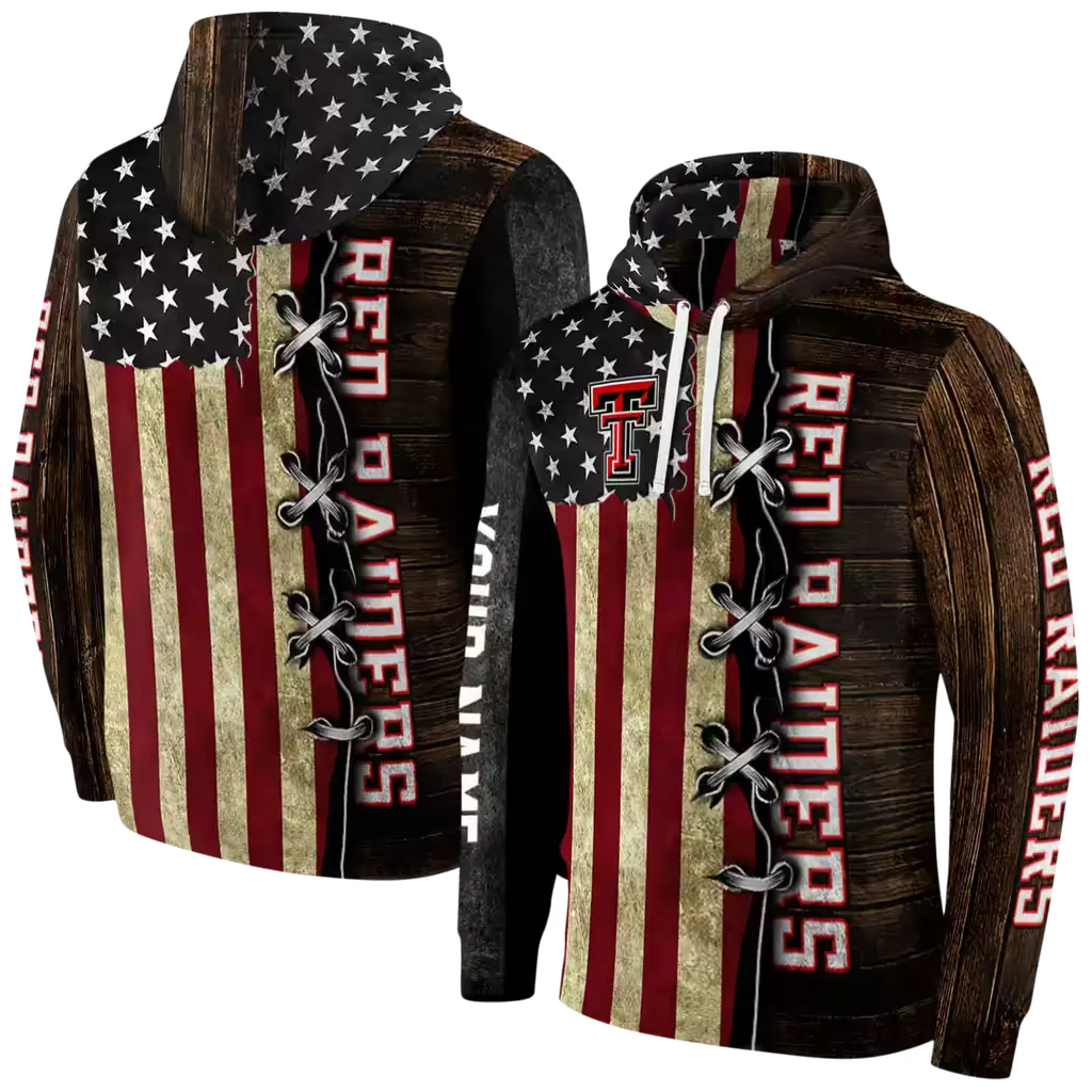 personalized texas tech red raiders american pride hoodie fashion forward personalized texas tech red raiders american pride hoodie fashion forward