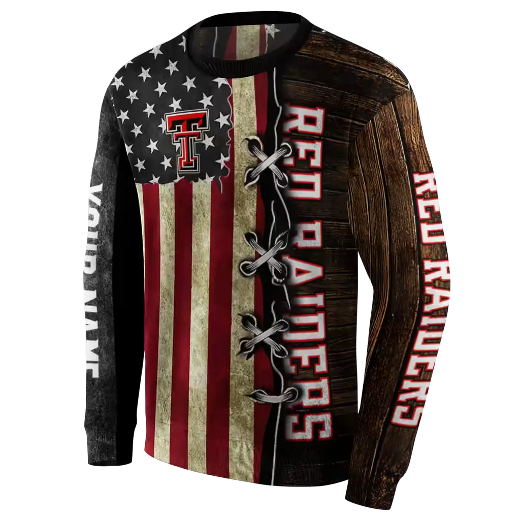 personalized texas tech red raiders american pride hoodie new arrival personalized texas tech red raiders american pride hoodie new arrival