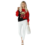 personalized texas tech red raiders baby yoda red black hoodie best selling