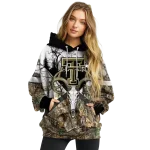 personalized texas tech red raiders forest silhouette hoodie best selling