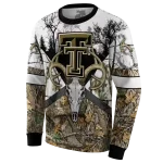 personalized texas tech red raiders forest silhouette hoodie best selling