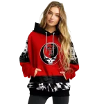personalized texas tech red raiders grateful vibes red hoodie best selling