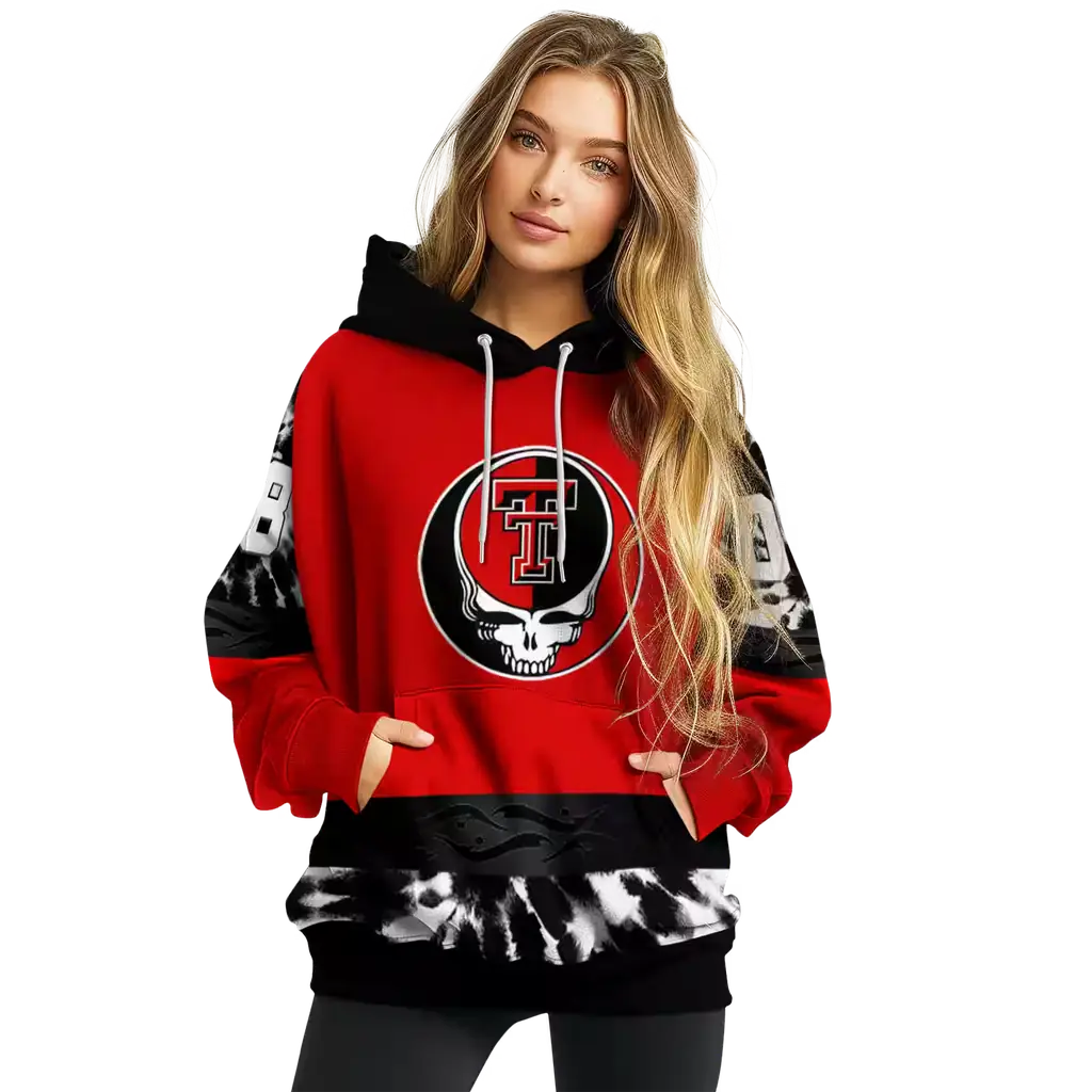 personalized texas tech red raiders grateful vibes red hoodie high quality personalized texas tech red raiders grateful vibes red hoodie high quality