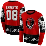 personalized texas tech red raiders grateful vibes red hoodie best selling