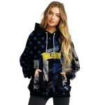personalized toledo rockets distressed flag blue black hoodie best selling