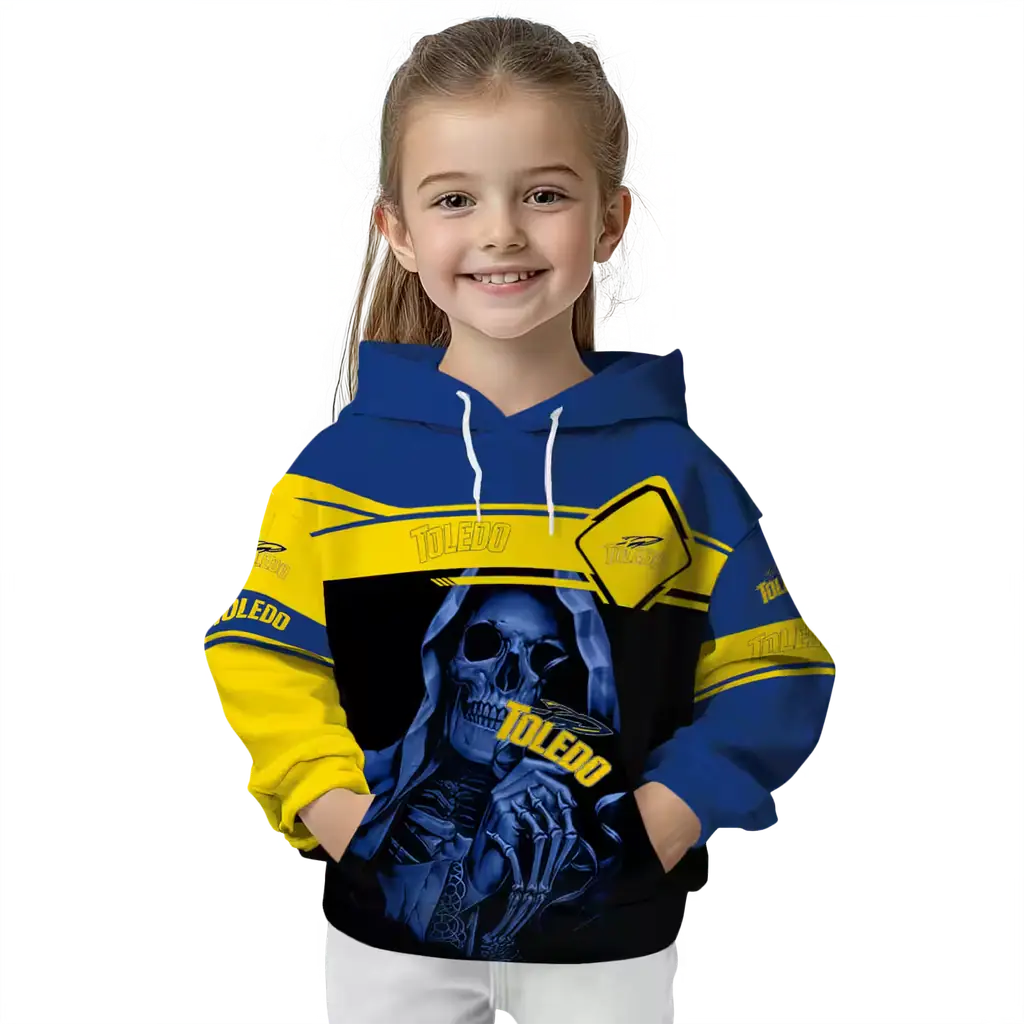 personalized toledo rockets grim reaper blue black hoodie top rated personalized toledo rockets grim reaper blue black hoodie top rated