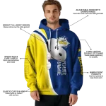 personalized toledo rockets peeking snoopy blue hoodie best selling