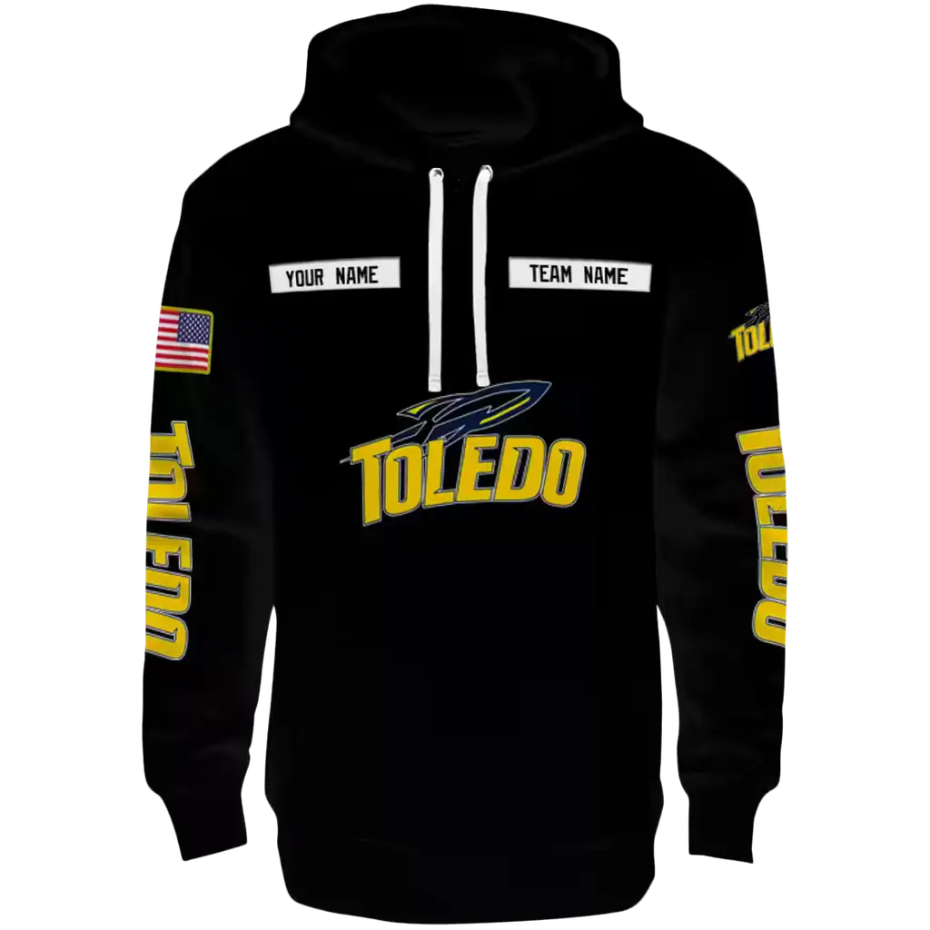personalized toledo rockets punisher skull black hoodie best selling personalized toledo rockets punisher skull black hoodie best selling