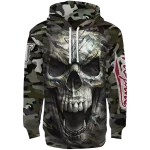 personalized troy trojans camo skull hoodie best selling