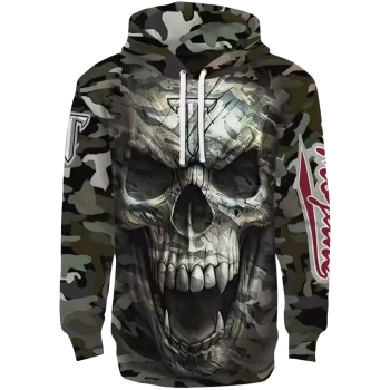 personalized troy trojans camo skull hoodie best selling
