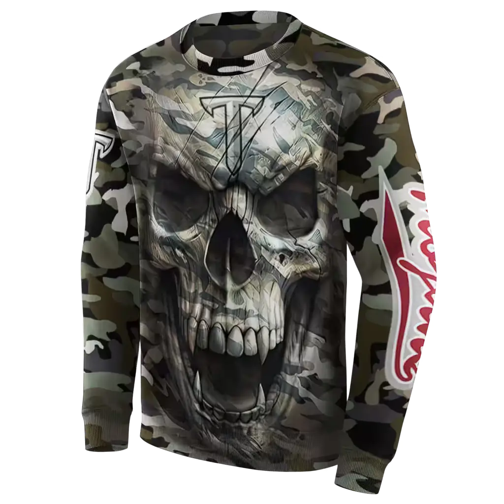 personalized troy trojans camo skull hoodie new arrival personalized troy trojans camo skull hoodie new arrival
