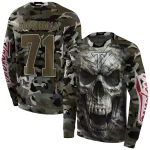 personalized troy trojans camo skull hoodie best selling